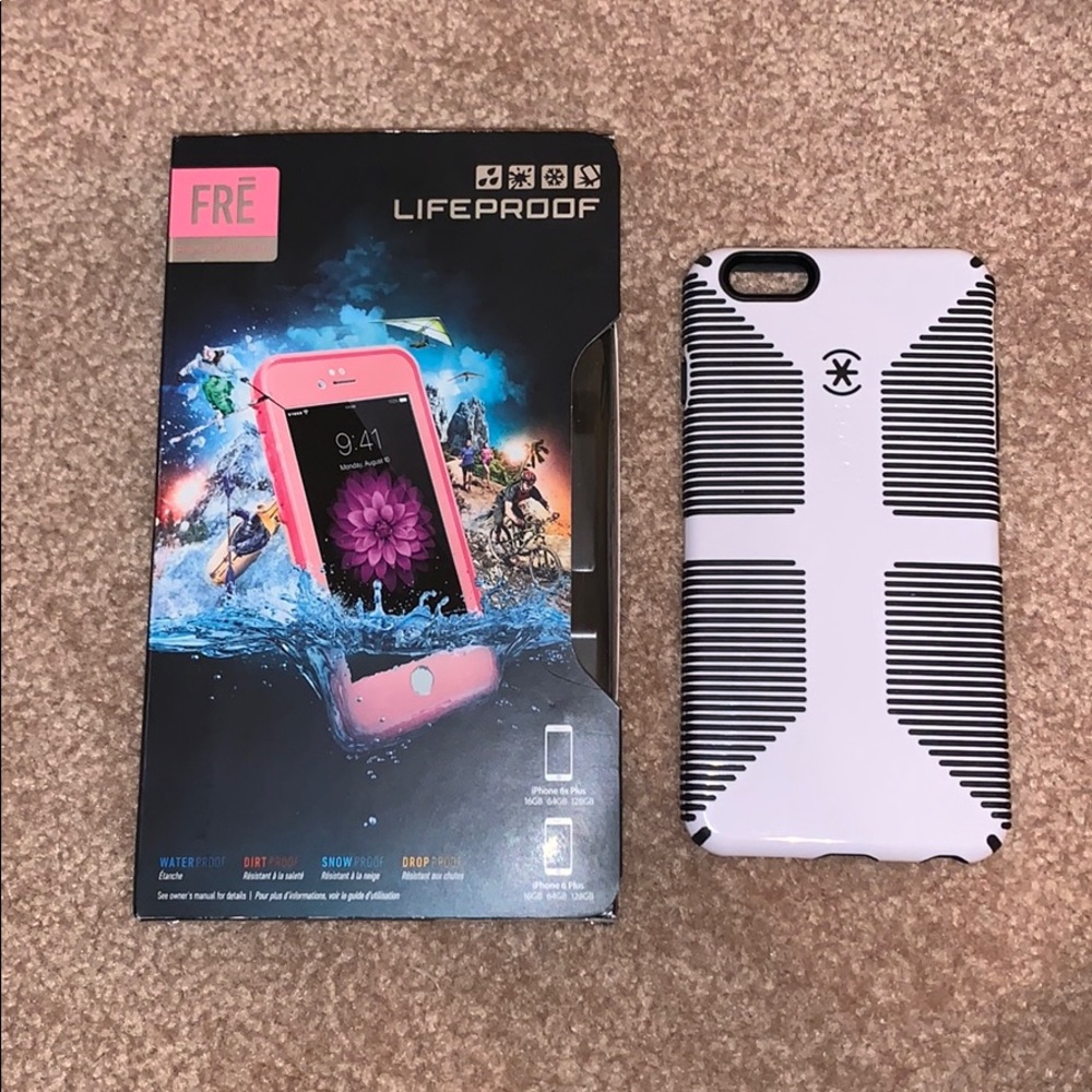Lifeproof and speck cases